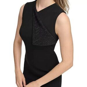 NWT Calvin Klein Sheath with Beaded detail SZ 16